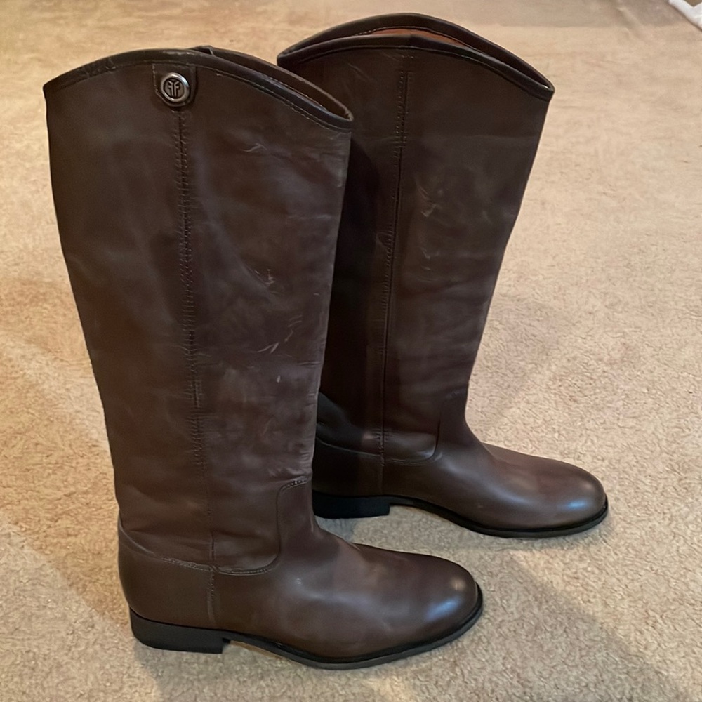 Frye Brown Ankle Boots & Booties